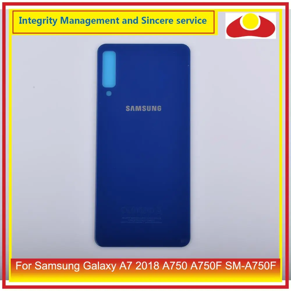 10 шт./лот, чехол для samsung Galaxy A7, A750, A750F, SM-A750F корпус, задняя крышка на батарейке, чехол A7, Корпус Шасси