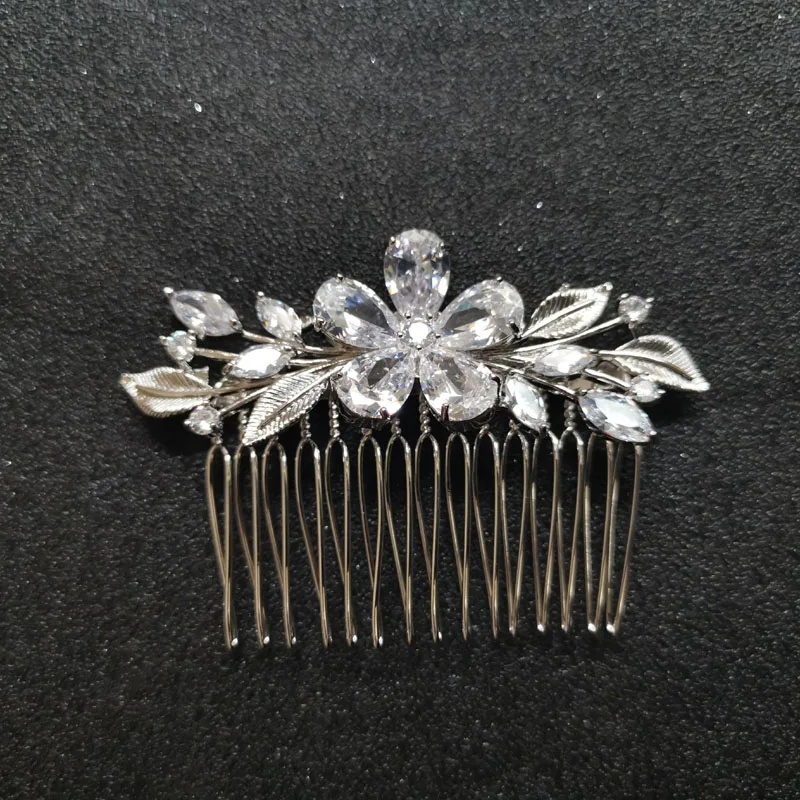 SLBRIDAL Роскошные трендовые очаровательные модные зубцы с кубическим цирконием