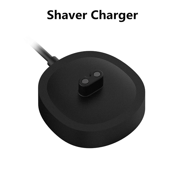 Shaver Charger Оригинальная бритва для электробритва Xiaomi Mijia для мужчин, головка 3, для сухого влажного бритья, основное-Sub, двойное лезвие, моющееся, турбо+ режим, удобная чистка - Цвет: Shaver Charger