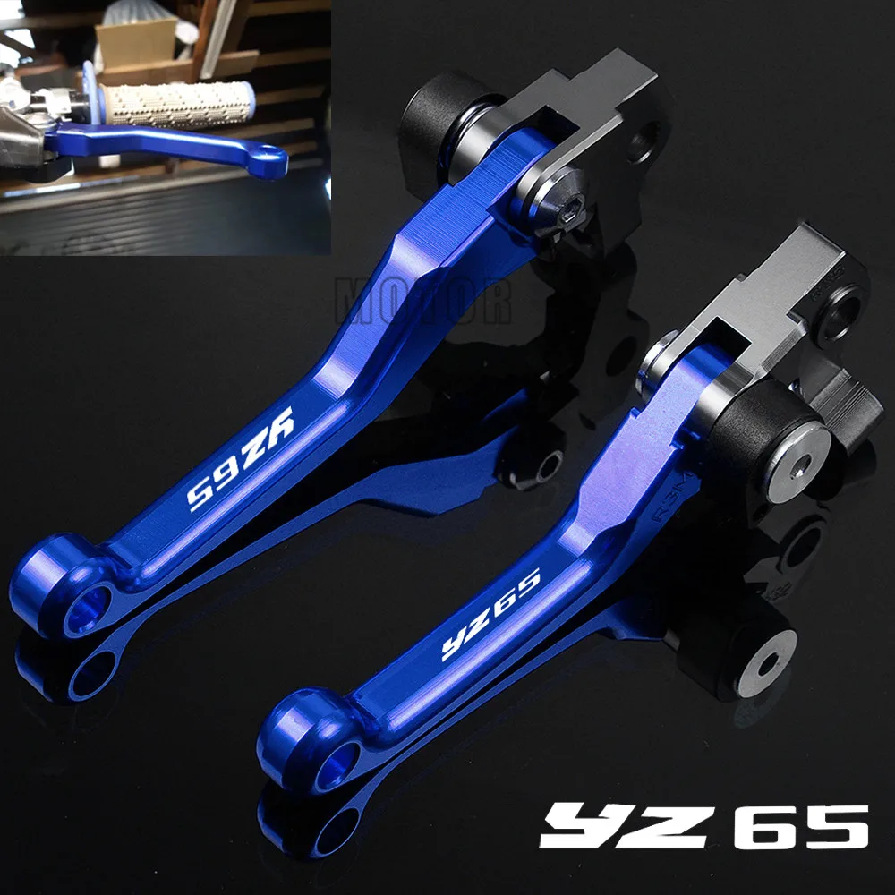 Для Yamaha YZ65 YZ 65 CNC алюминиевый мотоцикл Dirtbike Dirt питбайк Кроссовый окунь Pivot тормозные рычаги сцепления
