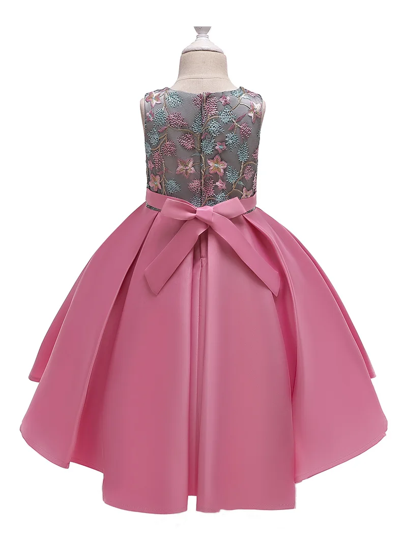 Элегантное платье-пачка принцессы для девочек с цветами свадебных торжеств и