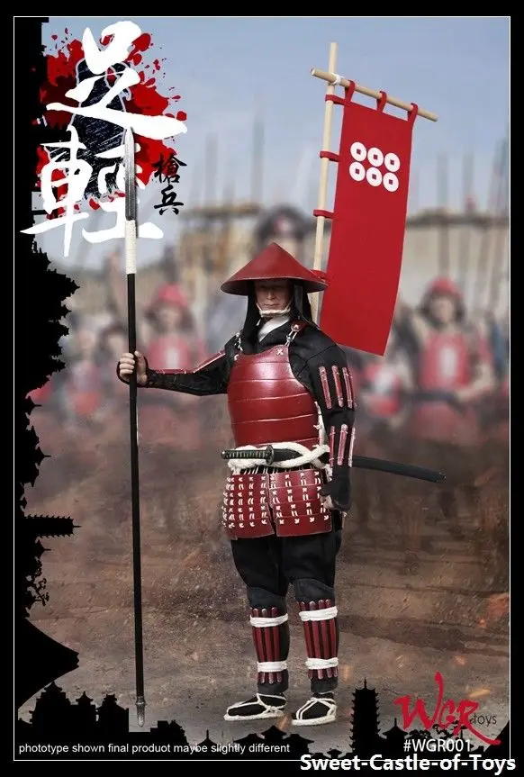 1/6 WGRtoys Action Figure Japanese Ancient Spear Army Yari Ashigaru WGR001 | Игрушки и хобби