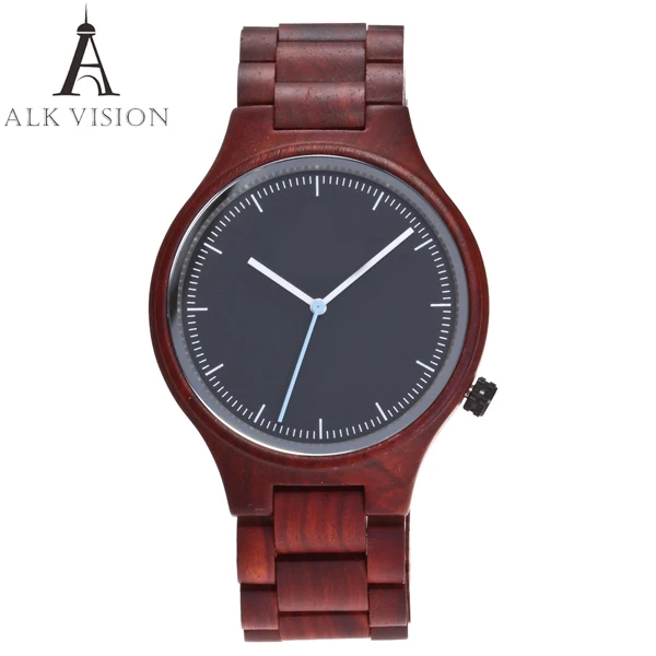 Black Dial Male REDEAR Деревянные Часы Мужские часы лучший бренд роскошь Наручные - Цвет: Black Dial Male
