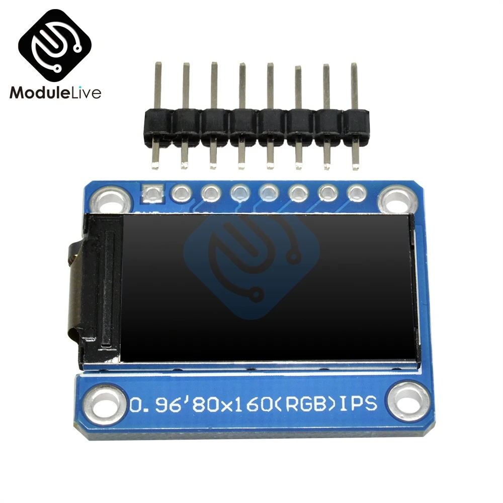 IPS 0 96 дюймов 'Ǝ контактный SPI HD полноцветный TFT Модуль ST7735 Привод IC 80*160 80x160 ЖК