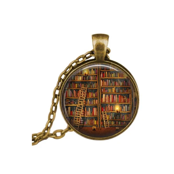 2017 новое поступление вдохновляющие винтажные библиотеки и подвеска с книгами