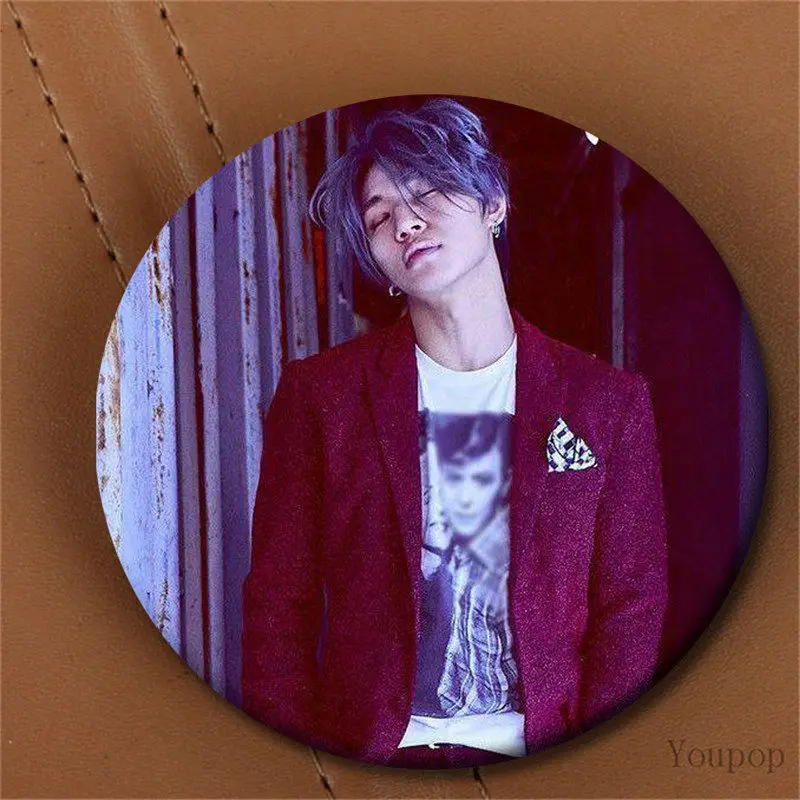 XZ1146 Youpop Kpop корейский Bigbang GD Топ сделал полный альбом последний танец FXXK это девушка булавки значок аксессуары Броши - Окраска металла: XZ1146