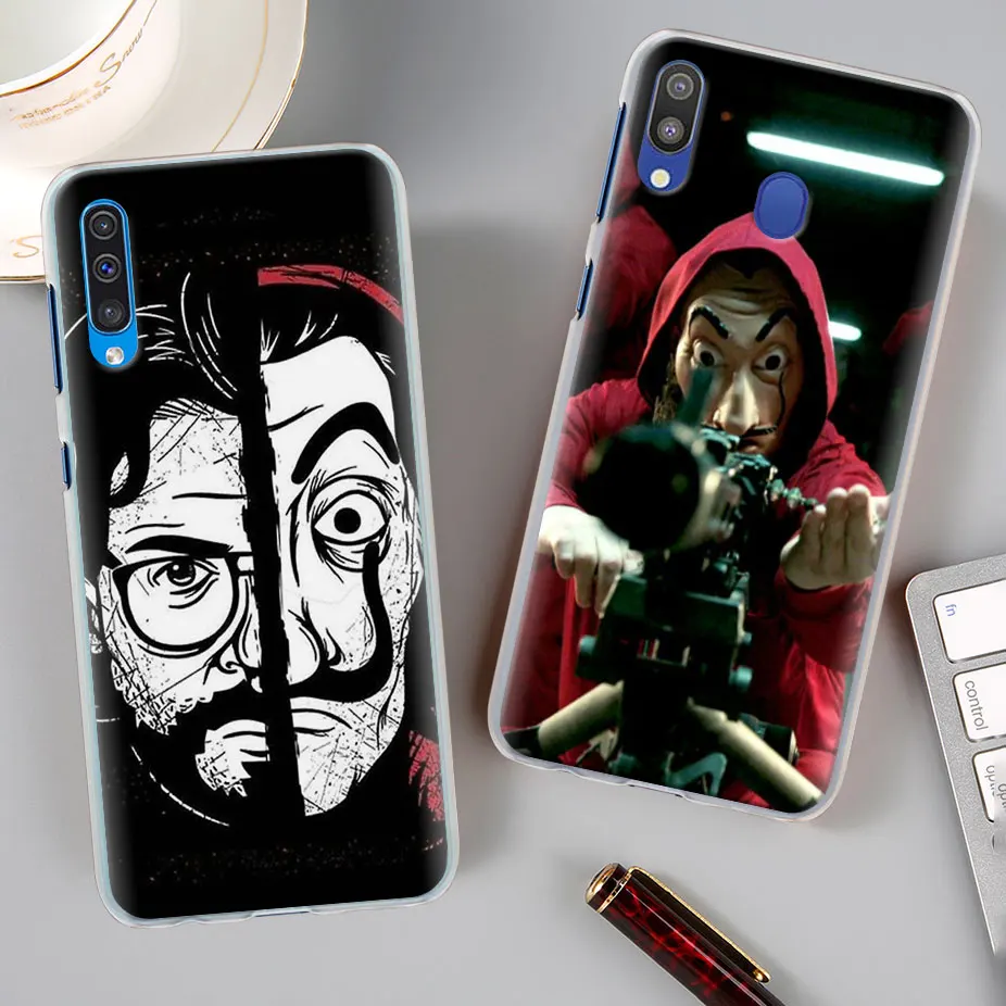 La Casa de papel чехол КРЫШКА ДЛЯ samsung Galaxy A30 A40 A50 A70 A6 A8 плюс A7 A9 M30 чехол для телефона Coque