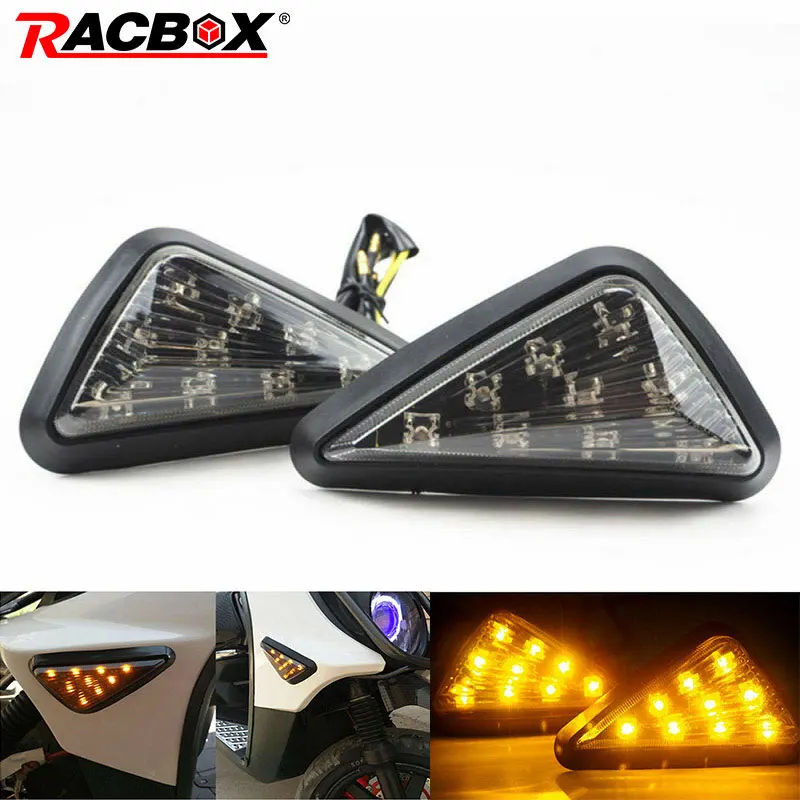 2 шт. дым треугольники заподлицо светодиодный водонепроницаемый предупреждающий