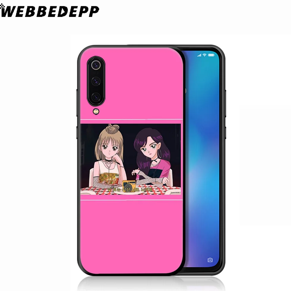 WEBBEDEPP Japanese Aesthetic Girl Soft Case for Xiaomi Mi 9T 9 8 SE 6 A1 A2 A3 Lite MiA1 MiA2 MiA3 F1 MAX 3 Mi8 CC9E CC9 |