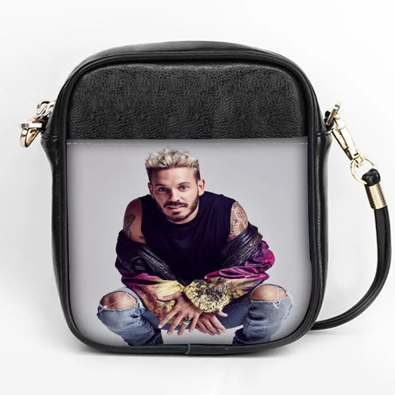 Новая мода М. Pokora Sling Bag пользовательские Для женщин Слинг сумки на ремне кожа мини девушки Tote вечерние сумка DIY Sling Bag