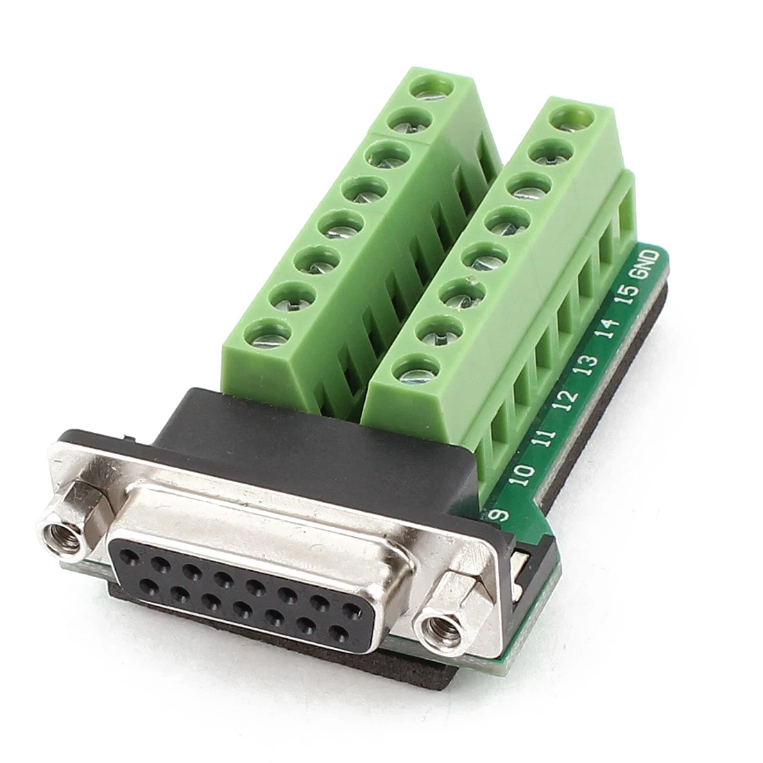 Совершенно новый DB15 D-SUB VGA 15pin Женский адаптер Jack терминал Breakout PCB плата |