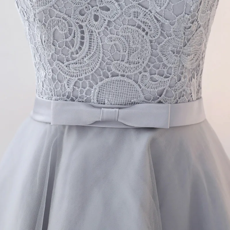 Модное Элегантное платье для выпускного вечера кружевное с аппликацией в стиле