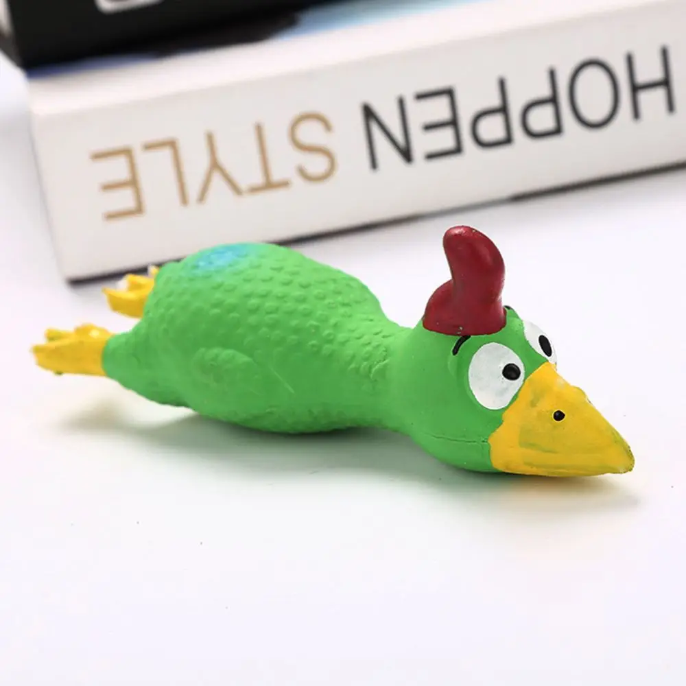 Латексные игрушки для животных в форме птицы пищащие собак кошек щенков звук