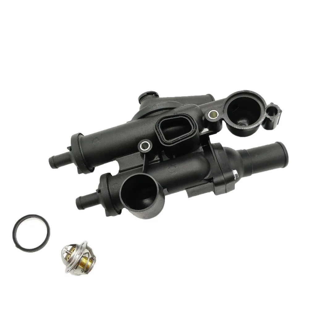 Водяной выход + корпус термостата для Chrysler Sebring Dodge Avenger Caliber Journey Jeep Compass (MK49)
