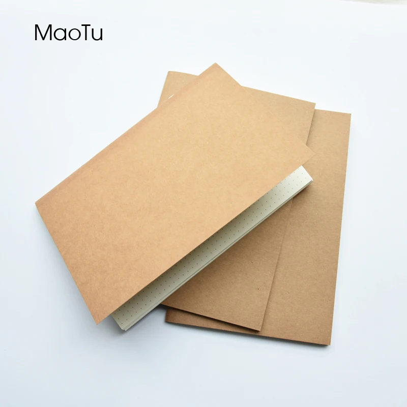 

Kraft Paper Notebook Filler Paper Inserts Blank Dot Grid Notepad Diary Journal Traveler's Notebook Refill Planner Organizer