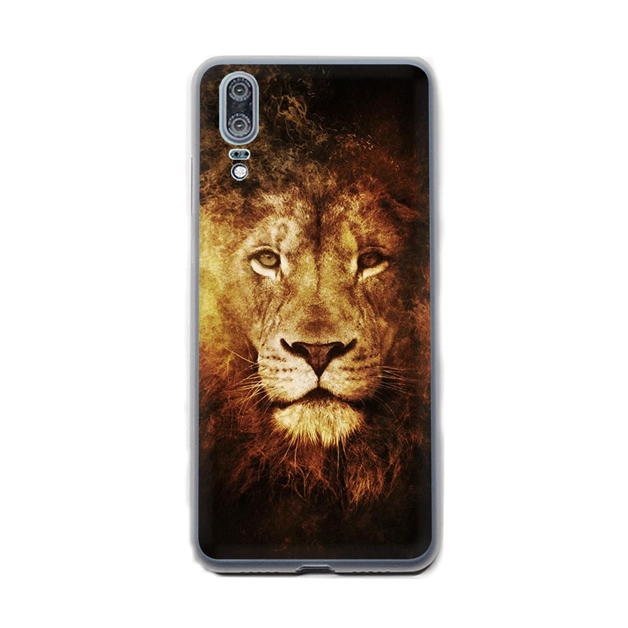 Чехол для телефона Desxz Lion King Huawei P30 P8 P9 P10 P20 Pro P Smart Lite Mini Plus | Мобильные телефоны и