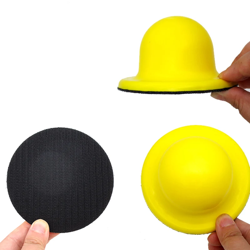 

4 inch manual gluing tray manual sandpaper polishing disc polishing disc easy efficient hand grinding sticky disc manual tool
