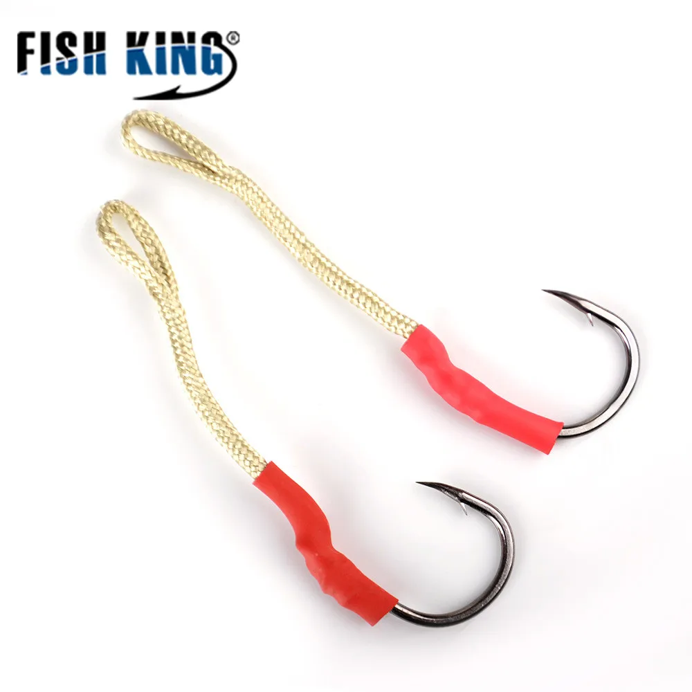 FISH KING 120 фунтов Высокоуглеродистая сталь серебряная двойная приманка для