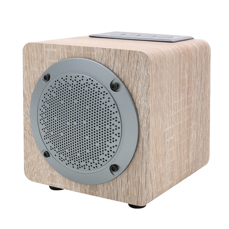 ZOP Деревянный беспроводной Bluetooth динамик Портативный hifi звуковая система 3D