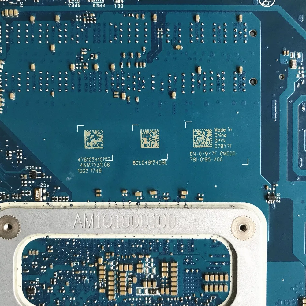 Для DELL Inspiron 15 5570 материнская плата для ноутбука CAL60 LA-F114P DDR4 CN-079Y7F 079Y7F 79Y7F SR2UW i3-6006U