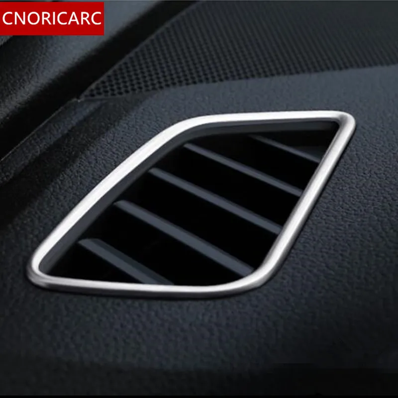 

2 шт., декоративная рамка из нержавеющей стали для Audi A4 2017 2018