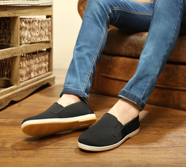 Ake Sia/Лидер продаж модные мужские парусиновые лоферы мокасины Zapatos слипоны с