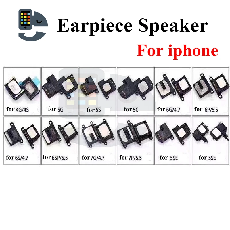 2 шт./лот ушные колонки звуковой ресивер гибкий кабель для iPhone 5 5S SE 5C 6 6S 7 8 Plus