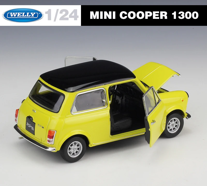 WELLY масштаб 1:24 литая модель автомобиля из сплава игрушки для мини Купера 1300