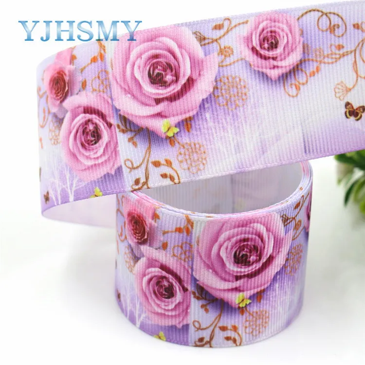 I-19420-1048 YJHSMY I-19420-1042, 10 ярдов 38 мм мультфильм фрукты тепловой передачи печатных корсажные ленты, лук крышка DIY аксессуары украшения - Цвет: I-19420-1048