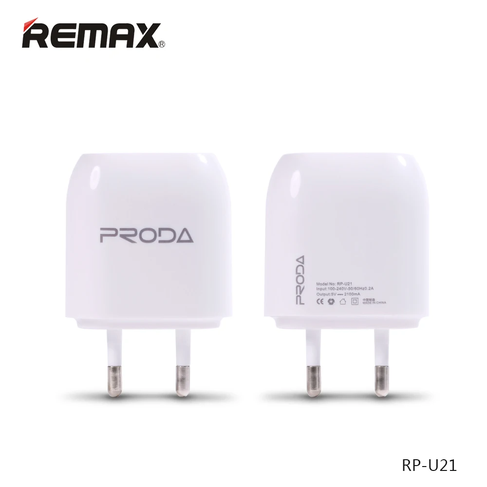 Remax 2.1A Быстрая зарядка двойной USB адаптер питания E. U &amp US дорожное настенное