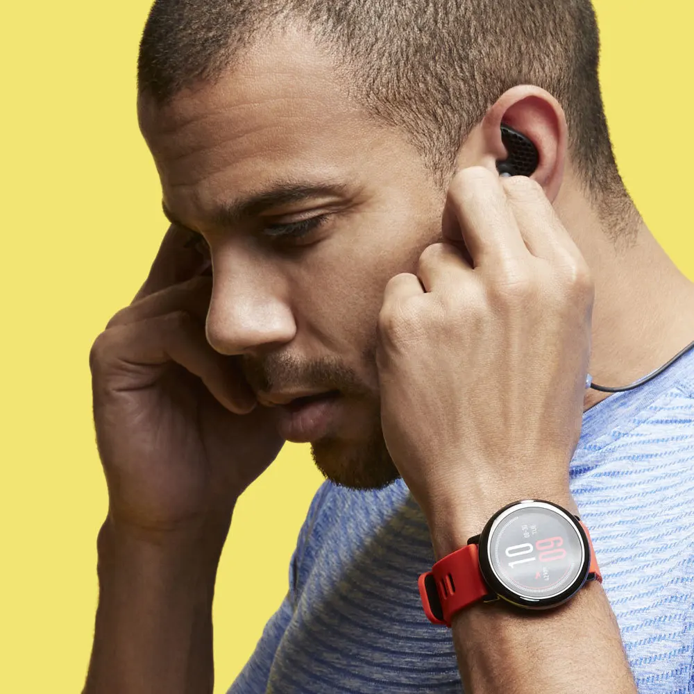 Бесплатная доставка! Xiaomi huami AMAZFIT Pace Спорт Смарт часы Smartwatch Bluetooth Wi Fi 1 2 ГГц 512 МБ/4 ГБ