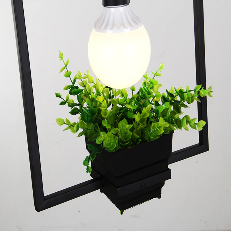 Blueking современного искусства украшения цветок кулон свет черный металлический