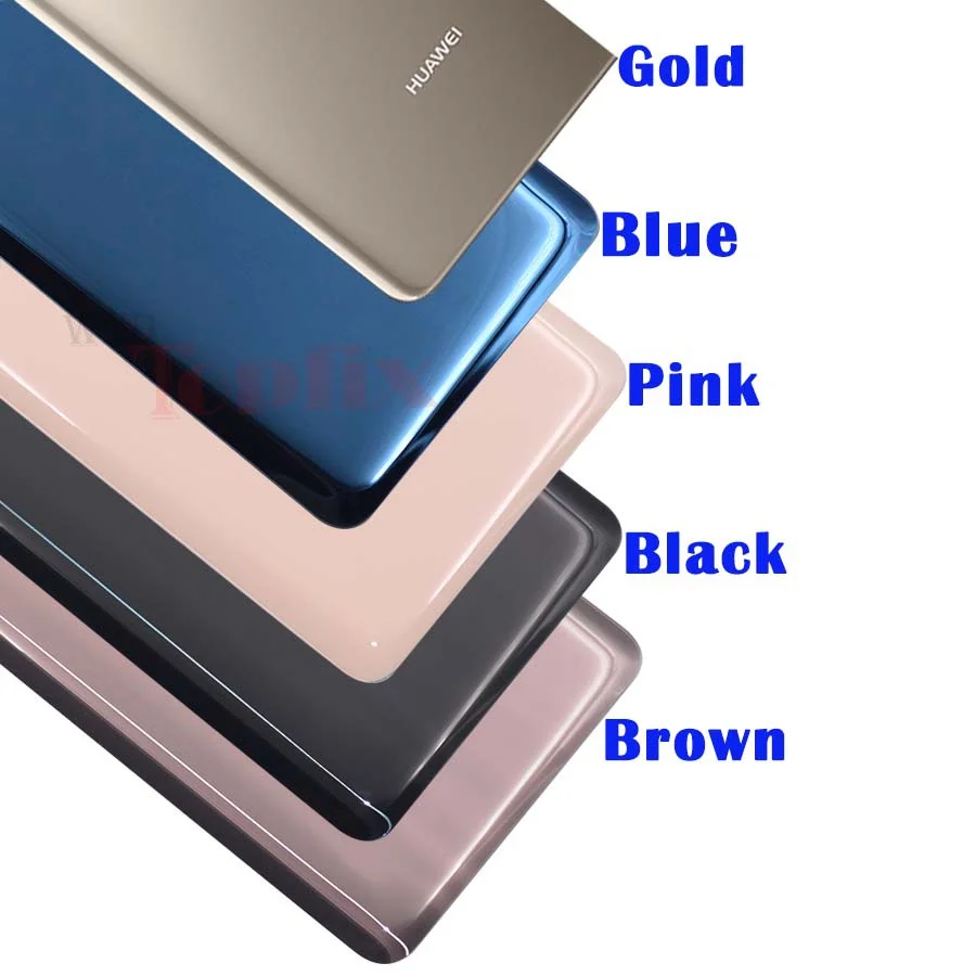 Новинка стеклянная крышка батарейного отсека для HUAWEI Mate 10 Pro сменная задняя