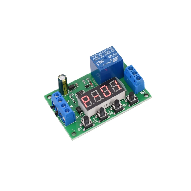 Delay Time Relay Module 5V12V24V Vehicle Switch Start-up Protection | Электроника