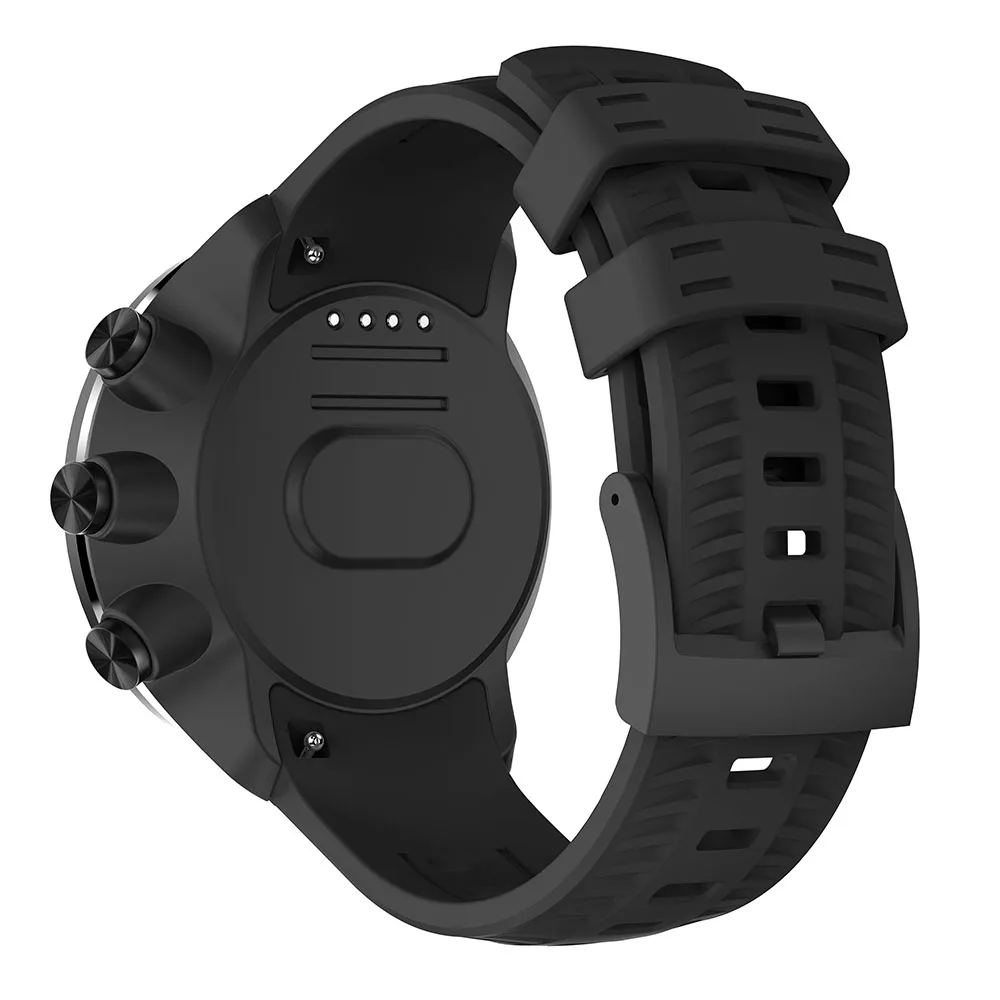 Брендовый высококачественный мягкий силиконовый ремешок для часов Suunto 9/9 Brao/Spartan