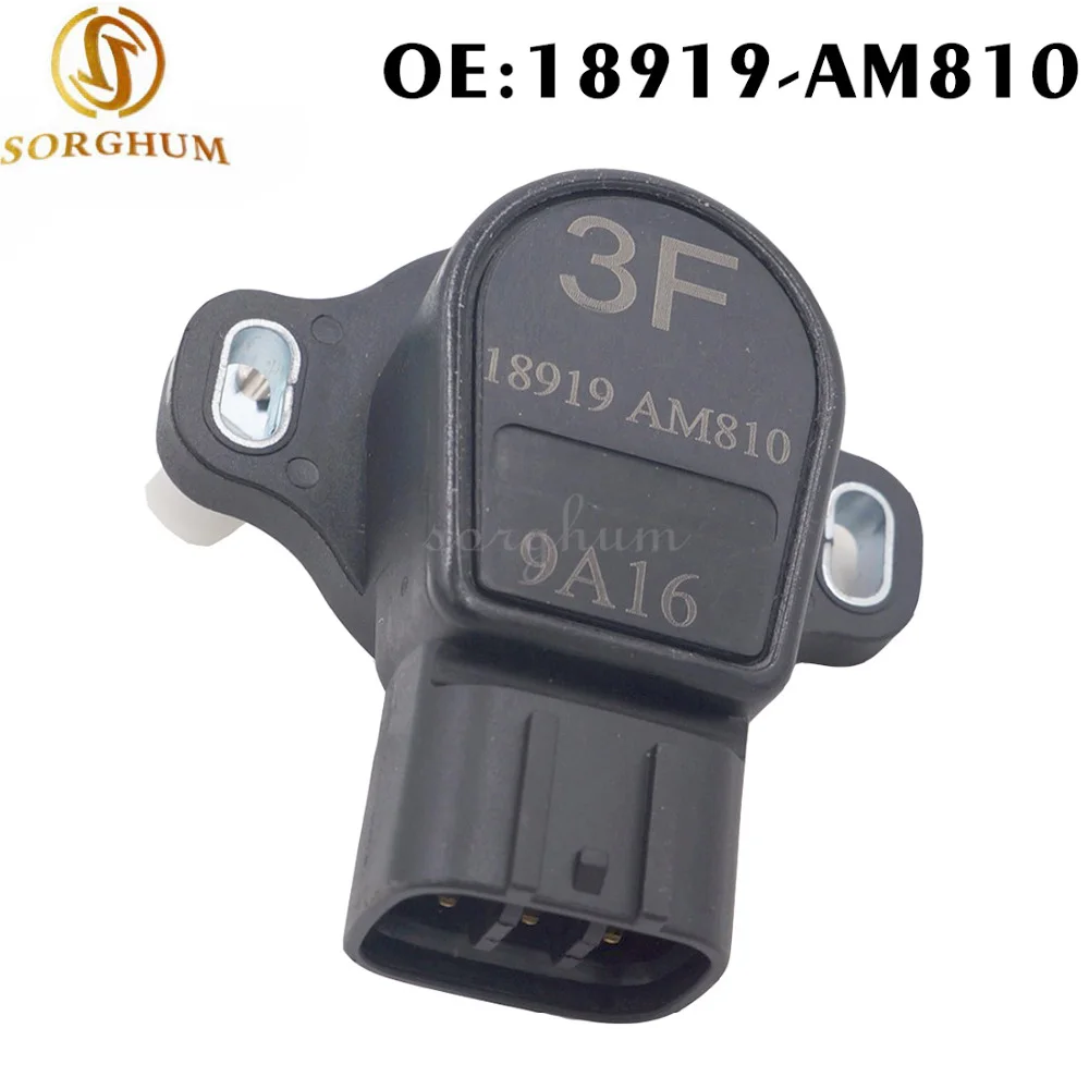 

New TPS 18919-AM810 18919AM810 for Infiniti 350Z X-Trail Accelerator Pedal Control Trottle Position Sensor