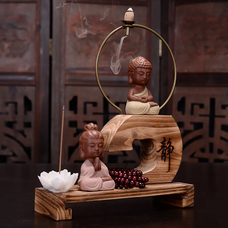 Курильница для чайной церемонии декоративная подставка лотоса офисное