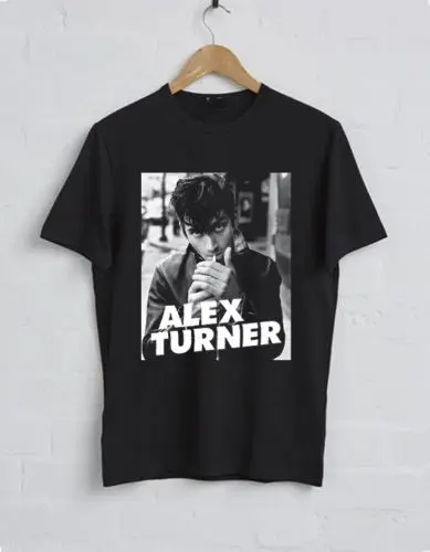 Алекс Тернер Arctic Monkeys группа Тур Черная футболка Размеры унисекс Мужские куртки с
