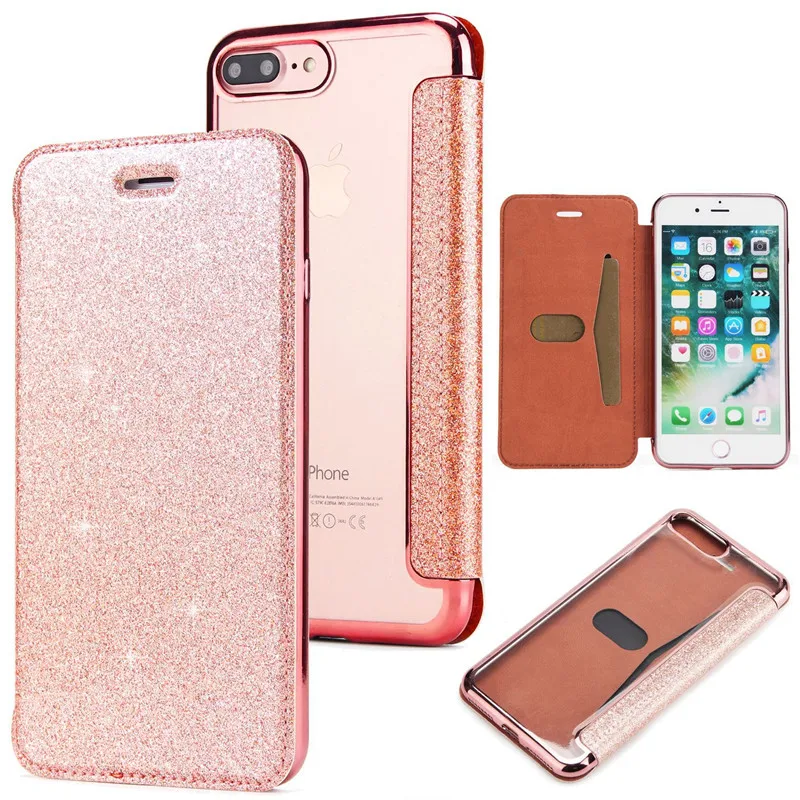 чехлы на айфон 6s чехол 7 плюс Кожаный кошелек tpu бизнес-софт Для X 8 Plus 6 5 5S |