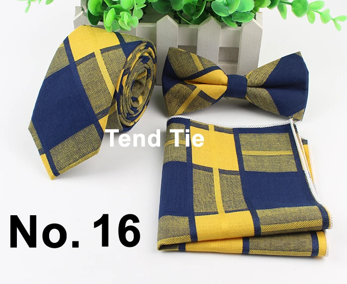 Женский хлопчатобумажный галстук набор для мужчин тонкий галстук бабочка платок Papillon Радуга Свадебные банты галстук Corbatas