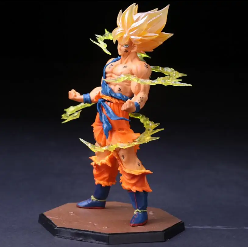 2018 Новые 18 см Драконий жемчуг Z фигурки игрушки Супер Saiyan Сон Гоку Вегета генки