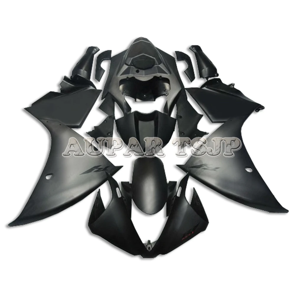 

All matte Black Injection Molding Sportbike Cowlings For Yamaha YZF1000 R1 2009 2010 2011 2009 - 2011 Complete Fairings Body Kit