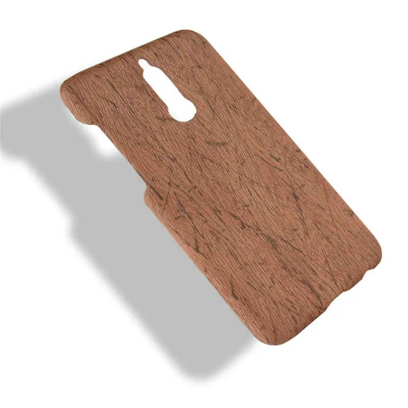 For Huawei Mate 10 Lite case Nova 2i phone Hard PU Leather Luxury Mate10 bag shell wood Back Cover |