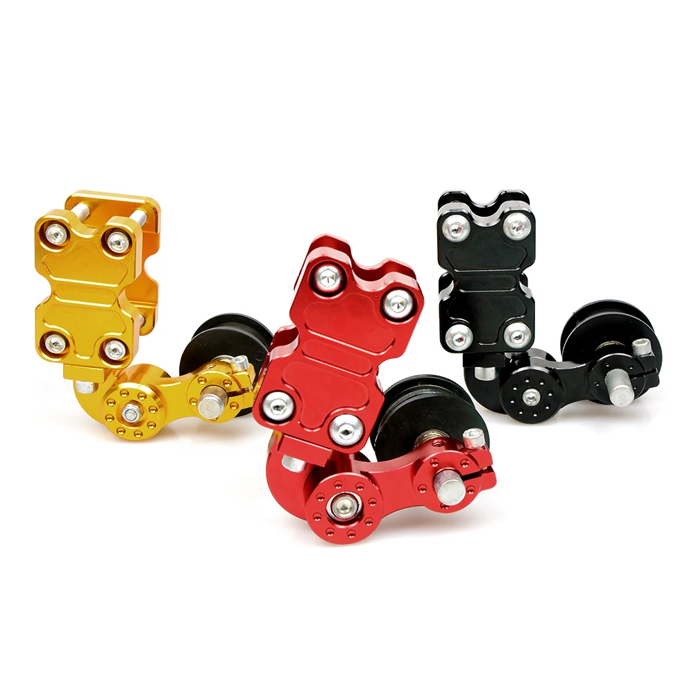 Мотоцикл мотобайк ЧПУ цепной натяжитель цепи регулятор на роликовые настроить