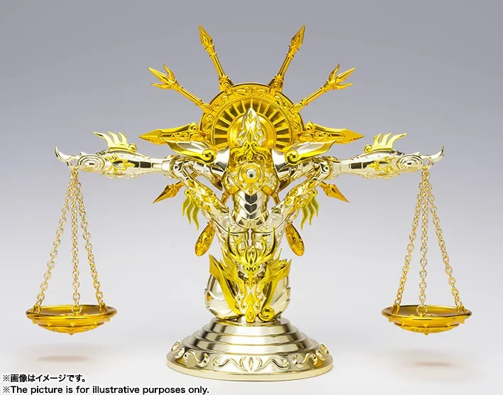 Bandai Tamashii нация Святой одежды Миф EX Sainte Seiya: душа золота фигурка весы Dohko Бог Ткань