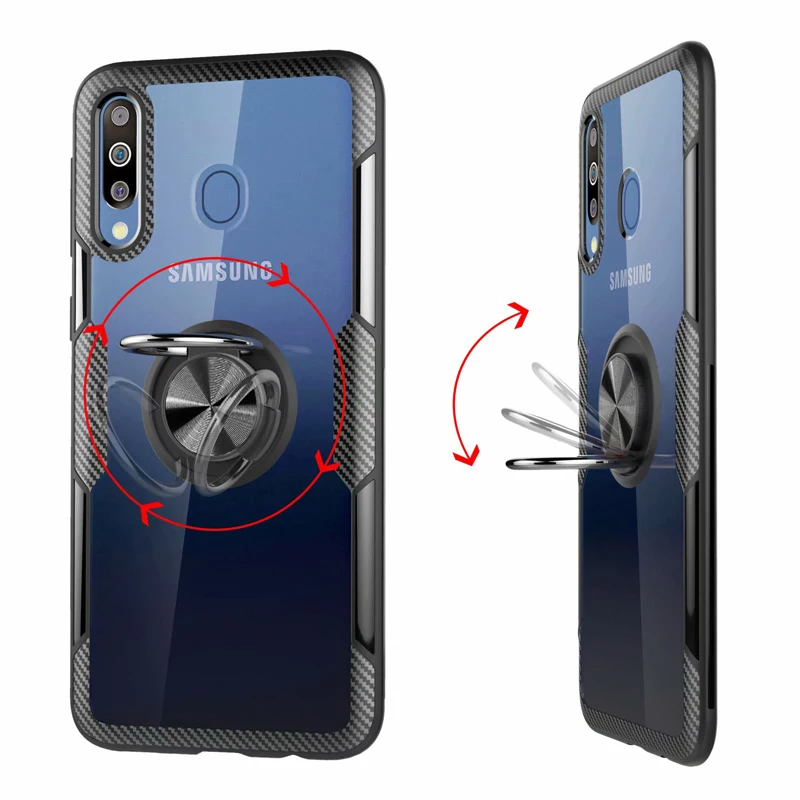 Роскошный чехол для телефона A70 для samsung Galaxy A50, прозрачный защитный чехол для samsung A10 A20 A30 A40 A40s A60