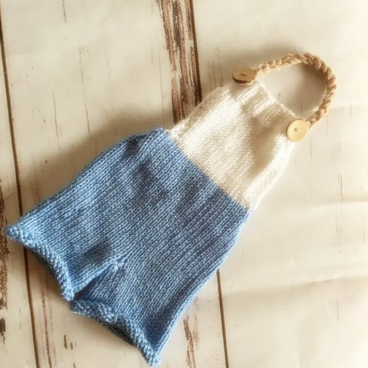 

Cute Newborn Overalls Props Knittted Newborn Boy Pants Newborn Baby Photo Prop Baby Jumpersuits