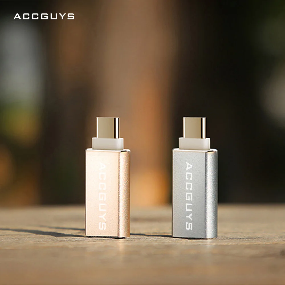 ACCGUYS OTG Type C к usb c 3 0 для iphone Macbook Google xiaomi mipad телефон планшет зарядка адаптер