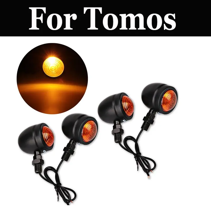4 шт./компл. индикатор поворота для мотоцикла Tomos Nitro 50 150 Revival Ts Sprint Streetmate 640 Style De Lux| |