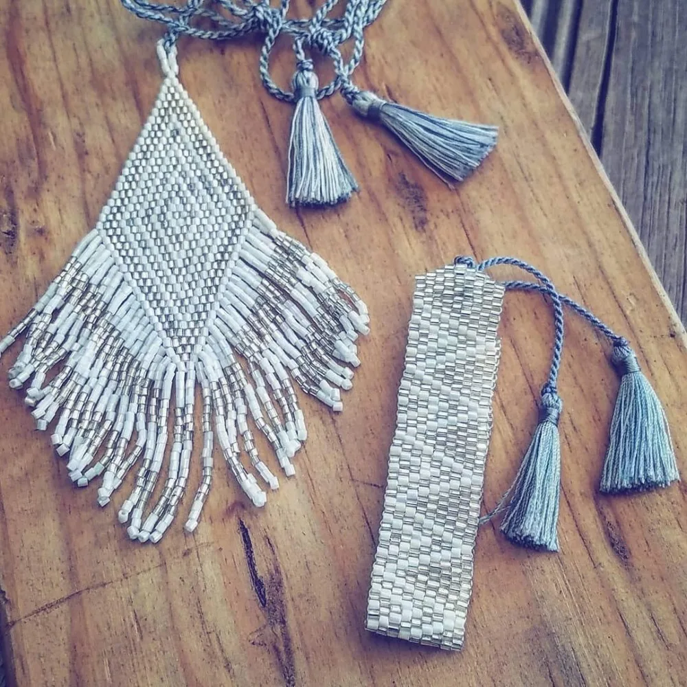 Go2hobo MIYUKI, ювелирные наборы, Boho, женский браслет, Delica, бусы, ожерелье, ювелирные изделия, ручной работы, ткацкий станок, серебро, геометрический узор, браслеты